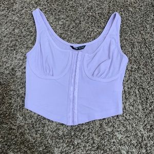 Corset tank top